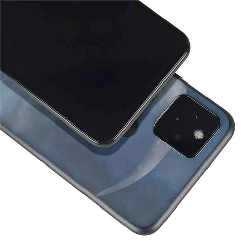 Fairy with Black Cat Sitting on Moon by Nene Thomas Google Pixel 4a 5G Skin